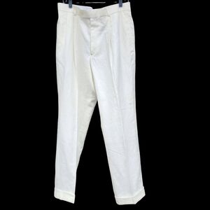 Haspel Men's Classic White 100% Linen Pants 33RG